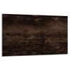 Plaque de protection en verre pour cuisinière 80x52 Bois