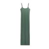 Spring New Sexy Slim Fit Thin Sling Base Skirt Backless Sheath Nylon Length Dress 3641329