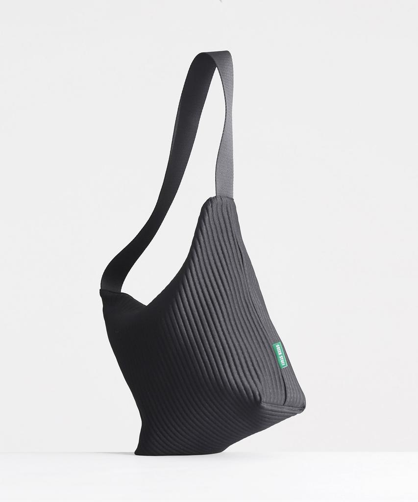 Green Stuff Simple Shopper Bag 62 Pleated - Black