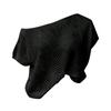 Women Knit Hollow Out Short Sleeve Beach Cover Up Pullover Loose Mesh Crochet Top for Summer Outdoor Activities