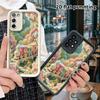 Phone Case: 2D Flat, Fits Samsung Galaxy A34 A35 M05 M06 S20 S22 S21 FE Plus 5G Protective Case, Flower Sea Little Train, Perfect Christmas and Hallow