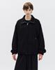 Ziosongzio Tweed Slit High-Neck Jumper Black Zh5Jp504Bk