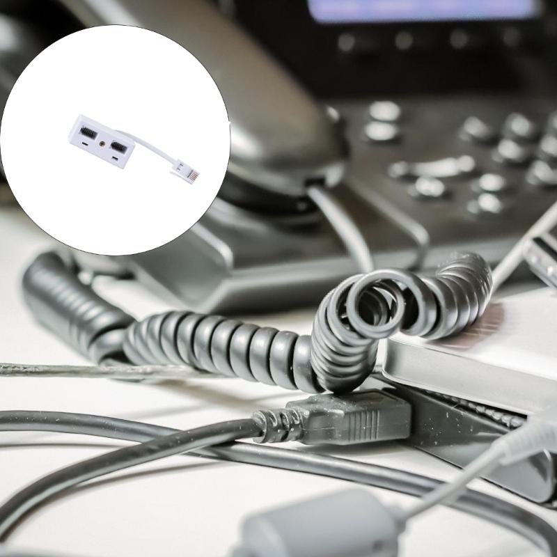 Quick Install RJ11 Telephone Splitter Cord for Multiple Device Connectivitys In Business Environment