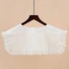 Perfect Match Women'S Shirt Fake Collar  Vintage Lace Embroidered False Collar Shirt Blouse Sweater Decorative Shirt Detachable Collar