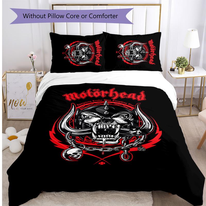 Motorhead iespiests 3 gab. gultasveļas komplekts