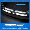 Compatible with 25 Shangjie H5 Models: Stainless Steel Welcome Pedal Scuff Plate & Interior Protective Sticker Set