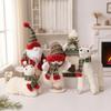 New Christmas Decorations, Snowman Doll Ornaments, Shopping Mall Store Scene Decoration, Santa Claus Doll Decoration