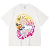 230 Gsm 100% Cotton Chainsaw Man V4 Denji x Pochita Print Unisex Heavy Cotton T Shirt