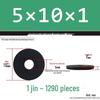 Blackened Thickened Metal Flat Washer Spacer, Round, M3-M42