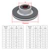 for electric motor electromagnetic brake friction disc Brake pad gear assembly Electromagnetic brake disc pad