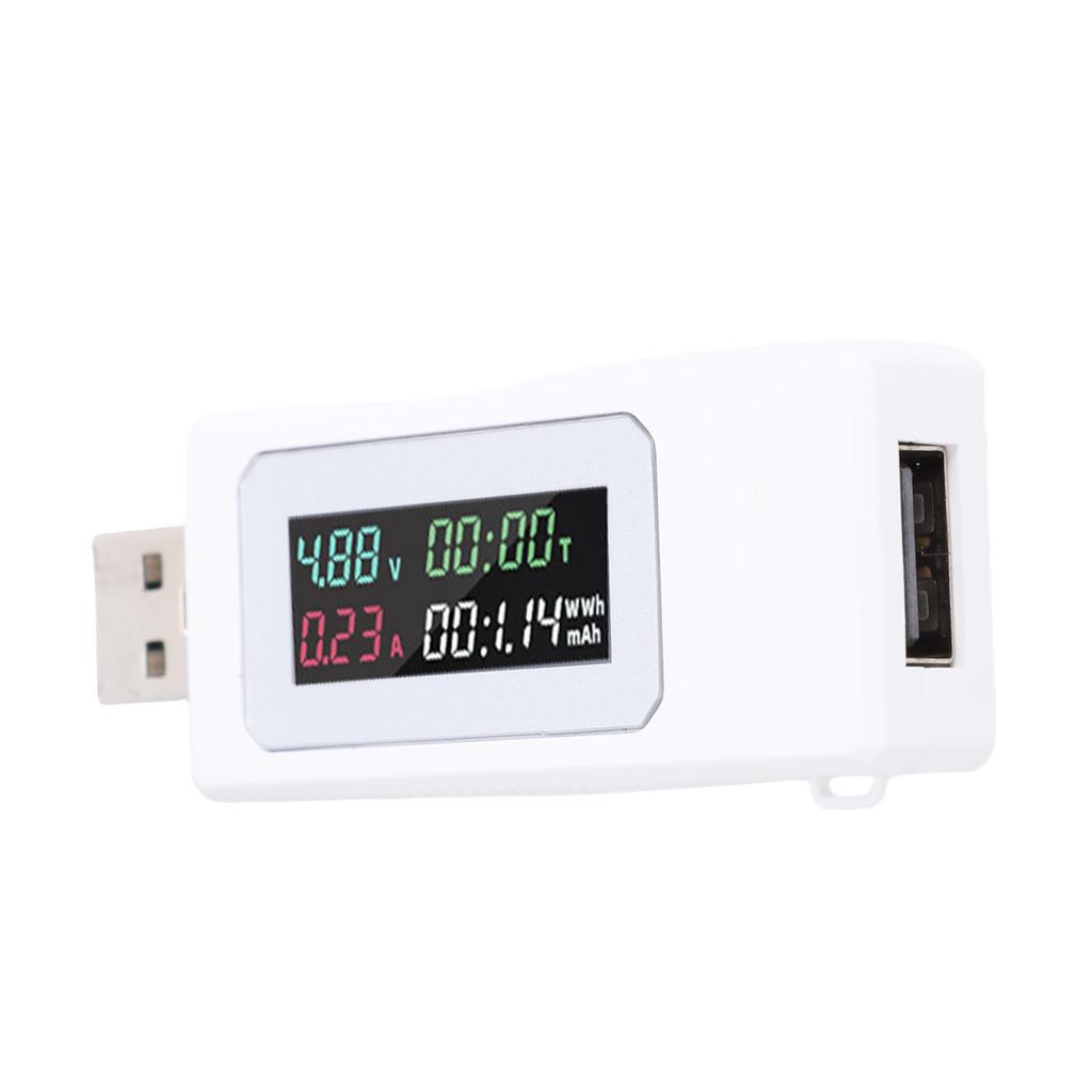 USB Power Meter Digital Multimeter Voltage Current Voltmeter Battery Checker Mobile Tester KWS-V30