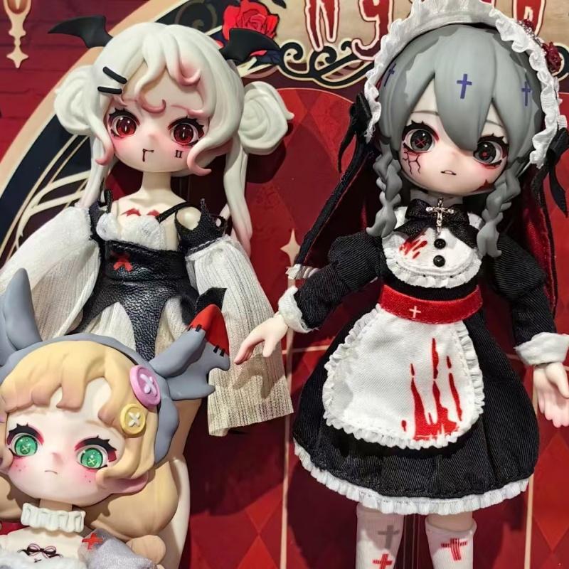 Nyssa Bizarre Nightmare Series Blind Box Kawaii Anime Action Figure 1/12 Bjd Girl Exquisite Gifts Toy Fashion Movable Action