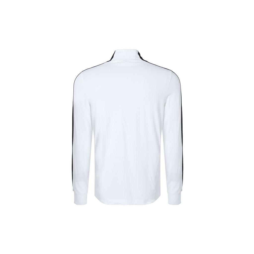 Puma Logo Print Pullover Long Sleeve T-Shirt Men Tops White 673667-02