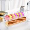 1/2Pcs Durable Biscuit Holder Tray Clear Snack Serving Tray Simple Dessert Serving Tray  Picnic
