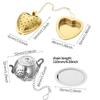 Loose Leaf Heart Steeper Tea Infuser Teapot Tea Strainer Stainless Steel
