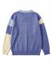Women's Autumn/Winter Loose Patchwork Knit Cardigan