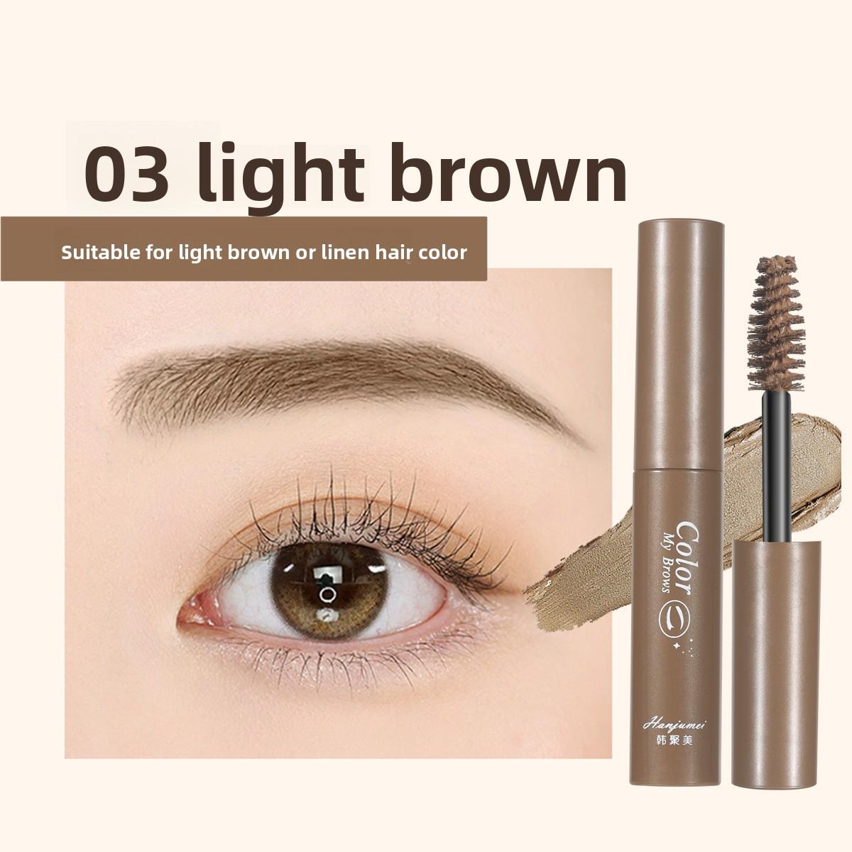 

Waterproof Eyebrow Gel Smudge Proof Long Lasting, Natural Brown Tint for Defined Brows 1pcs світло-коричневого кольору