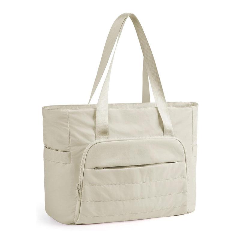 Handbag with Yoga Mat, Shoulder Strap, Quilted Shoulder Bag, Handbag for Travel, Work, Fitness