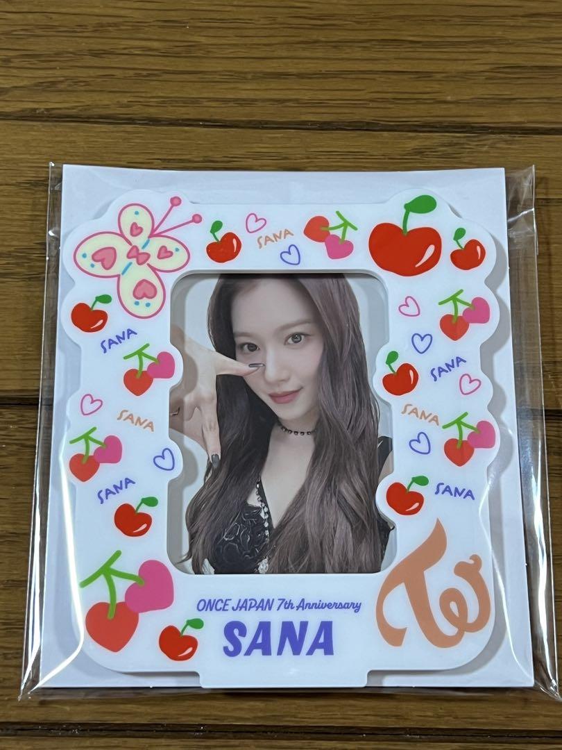

[Б/У] Подставка для фотокарточек в честь 7-й годовщины TWICE SANA