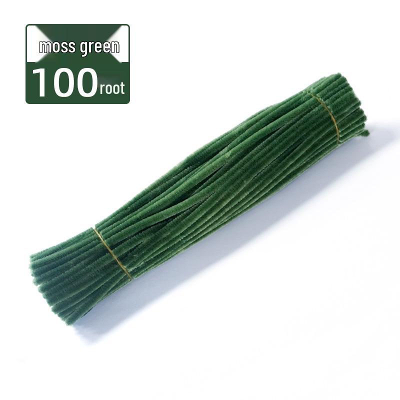 Youyou Tiger Twist Stick Handmade Super Soft Chenille Stems Educational Craft Materials for Macarons