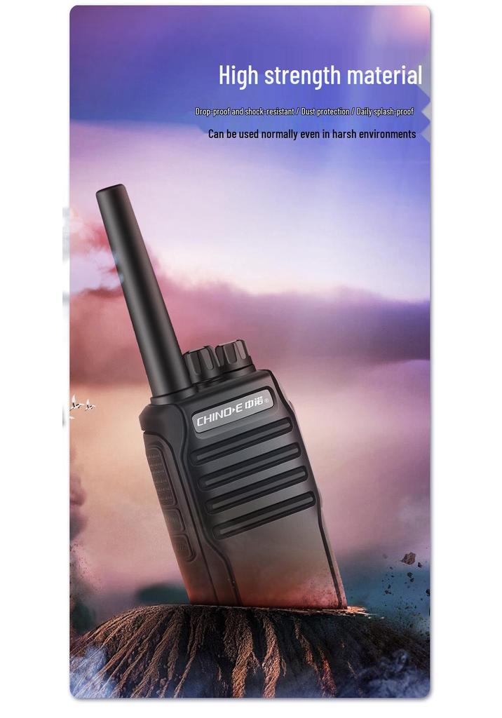 Zhongnuo D008B High-Power Handheld Walkie-Talkie for Construction, Outdoor, Mountain, and Fleet Use