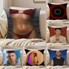 Rapper Q-Quevedo Cushion Cover Pillowcase Anti-Dustmite Invisible Zipper Short Plush Sofa Cushion