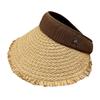 Spring and Summer Women's Fashionable Travel Sun Protection Hat Vacation Beach Sun Hat Without Sun Hat