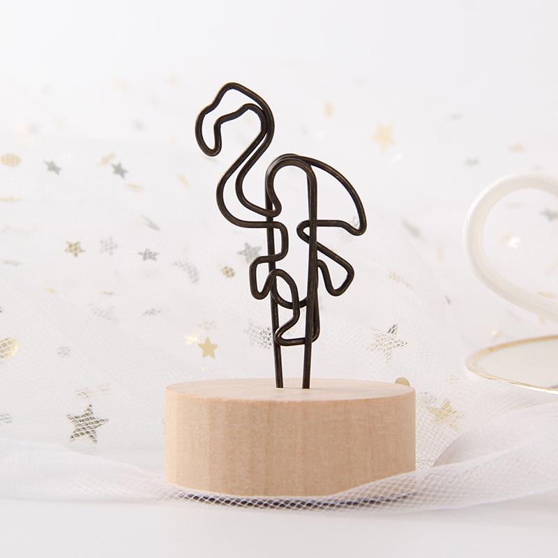 Retro Wooden Memo and Photo Clip - Cute Home Decor Ornament