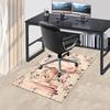 1PC carousel flowers Extra Large Non Slip Floor carpet, Office, family, bedroom Large Area Rug Indoor Rugs, Vibrant Colors