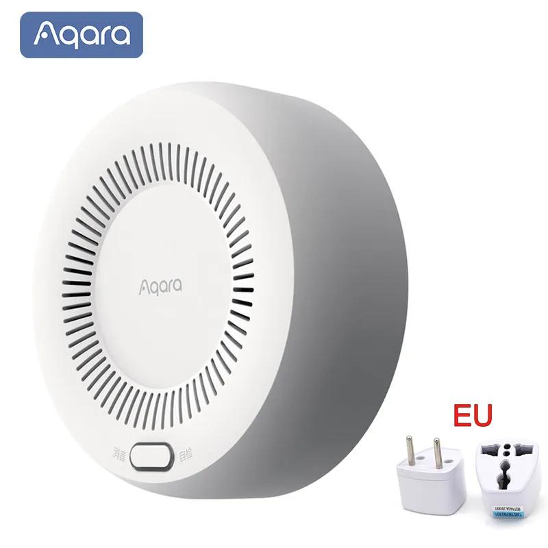 Оригинальный умный детектор природного газа Aqara Zigbee Сигнализация утечки газа Интеллектуальная связь Безопасность умного дома Для дома Xiaomi Homekit EU plug