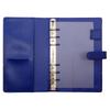 Gulfstream System Organizer, Bible Size, PU Leather, 15mm Ring Diameter, Navy Blue, GPU-6BB-06