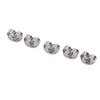 100PCS Earring Backs Replacement Stainless Steel Ear Stud Stoppers Low Allergenicity