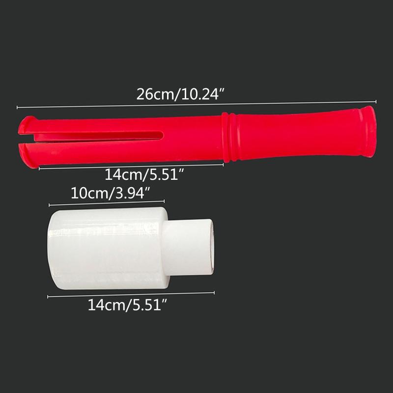 Folie Stretch Folie Stretch Folie Termocontractabilă Ambalaj Aderent Mutare Ușor de Utilizat Mâner Rulant Autoadeziv Pachet