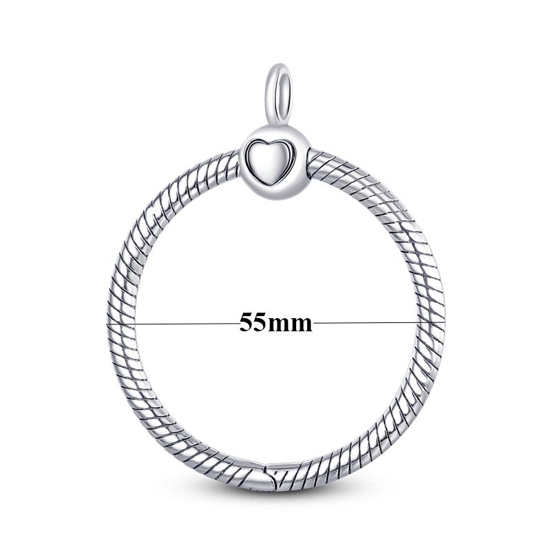 New 925 Sterling Silver Fashion Chunky Infinity Knot Pendant Necklace Snake Chain Collar O Pendant T Bar Necklace For Women Gift