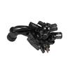 ABSOPRO Engine Coolant Thermostat Housing Assembly Thermostat Housing for Mini Cooper Black 11-53-8-699-290 2007-2013,