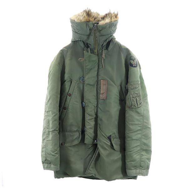 Buzz Rickson's M13794 Padded N-3B Flight Jacket M Khaki Green Military Men's Used