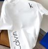 Mens summer 100 cotton fashionable casual loose plus size trendy pattern printed sports round neck short sleeved Tshirt top