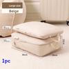 Travel Storage Bag With Memory Fabric For Luggage Organization And Clothing Packing
