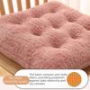 Solid Color Plush Seat Cushion Thickened Dining Chair Cushion Chair Seat Cushion  Home Office Use