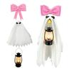 Halloween Ghost Goose Outfit, Lawn Porch Goose Clothes, Fall Halloween Goose Costume for Outdoor Patio Yard Lawn Decoration