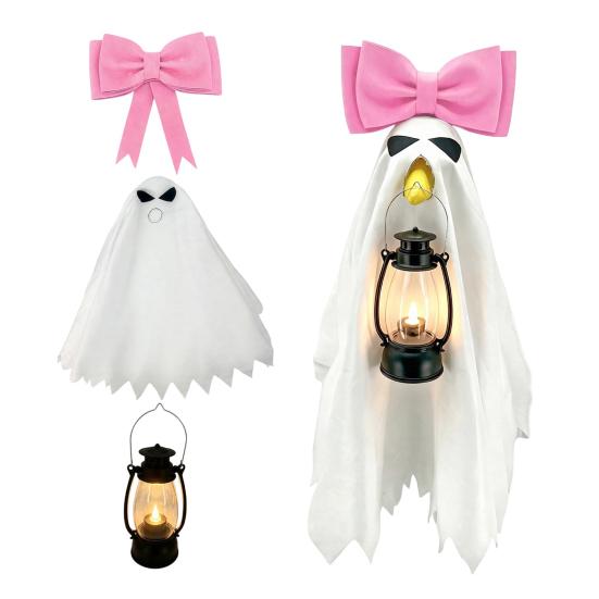 Halloween Ghost Goose Outfit, Lawn Porch Goose Clothes, Fall Halloween Goose Costume for Outdoor Patio Yard Lawn Decoration