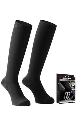 Lammittella LEGXIA Compression Socks for Men and Plus Supervised by Professional Black 1 Pair Women, Sports, Sizes, Trainers, (XS),