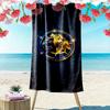 Club America Print Beach Towel, Large Soft Quick Dry Towel for Beach Camping Swimming