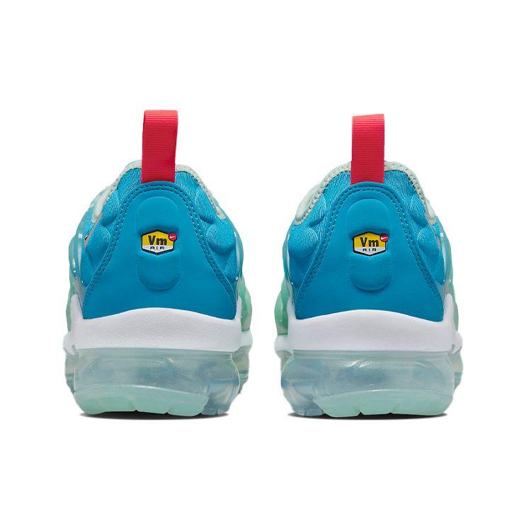 Nike  Air VaporMax Plus Mint Foam Laser Blue Women Sneakers White Metallic-Silver DQ7651-300