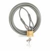 Anti-theft Cable - Dolezych - 46010601 - 4 Mm Steel - Transparent PVC - 10 M