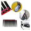 Car Headlight Eyelashes Stickers - Black PVC Eyebrow Stickers Exterior Body Decoration Accessories