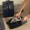 Genți portabile pentru depozitarea pantofilor Husă pentru acoperirea pantofilor de călătorie Buzunar impermeabil, unisex, cu fermoar, organizator, pachet rezistent la umiditate.