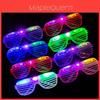 Occhiali con Luce LED per Bambini Adulti Festa Divertimento Giocattolo Luminoso per Eventi e Attività