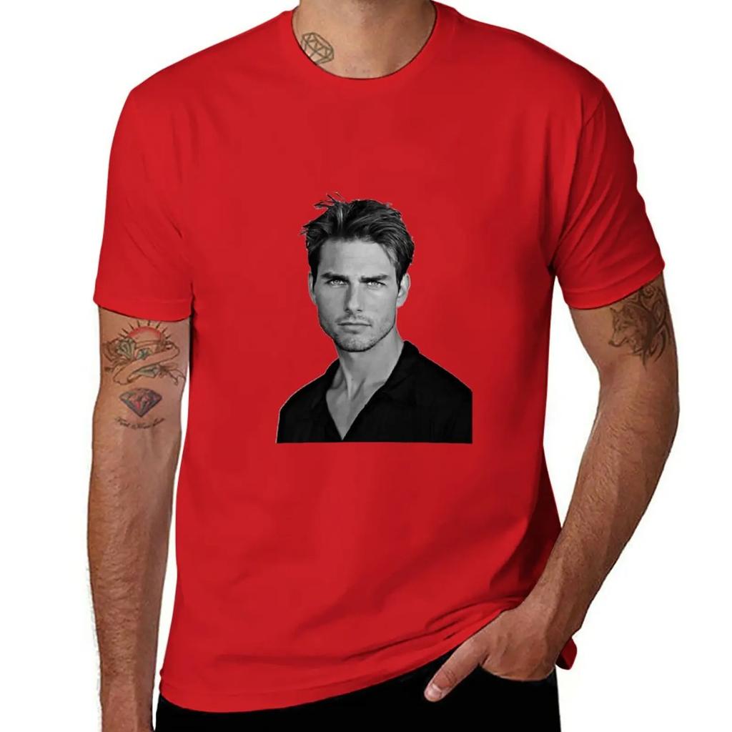Tom Cruise T-Shirt blanks plus sizes vintage plain t shirts