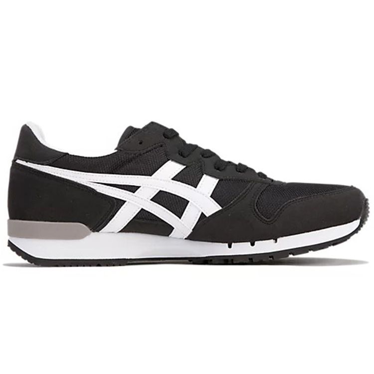 ONITSUKA TIGER Unisex Black White Alvarado Casual Lightweight Wear Resistant Low Top Running Shoes 1183A507-003
